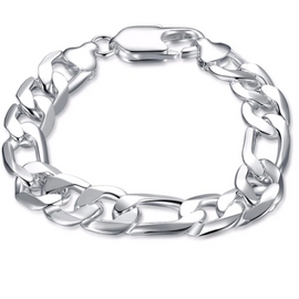 Mens Silver plated Bracelet | Mens Bracelet | Mens Bracelet