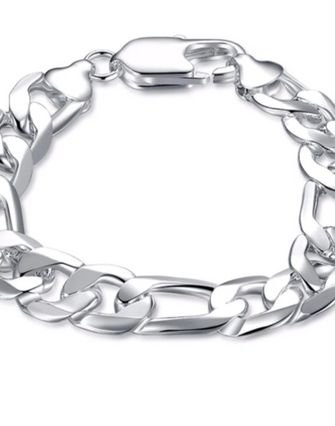 Mens Silver plated Bracelet | Mens Bracelet | Mens Bracelet