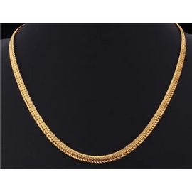 Mens Gold Chain | 18 Carat Gold Plated Necklace | Mens Necklace