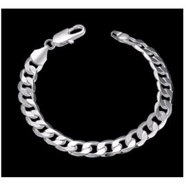 Silver Plated Bracelet | Mens Bracelet | Mens Sterling Bracelet