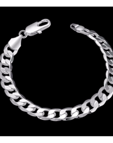 Silver Plated Bracelet | Mens Bracelet | Mens Sterling Bracelet