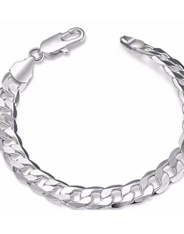 Silver Plated Bracelet | Mens Bracelet | Mens Sterling Bracelet