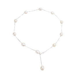 Freshwater Pearl Neckace | 925 Sterling Silver Freshwater Necklace