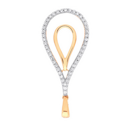 9ct Gold Pendant | Diamond Pendants | Women's Gold Pendants