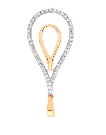 9ct Gold Pendant | Diamond Pendants | Women's Gold Pendants