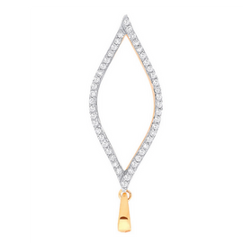 9ct Gold Diamond Pendant | Diamond Pendants | Women's Gold Pendants