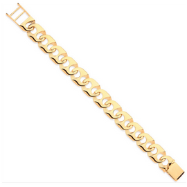 9 Carat Solid Gold Bracelet | Gold Bracelet | Mens Gold Bracelet