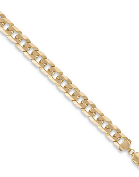 Men's Bracelet | 9 Carat Solid Gold Bracelet | Gold Bracelet at Fidem