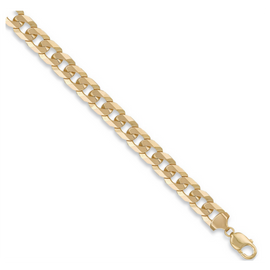 Men's Bracelet | 9 Carat Solid Gold Bracelet | Gold Bracelet at Fidem