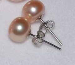 Cultured Freshwater Pearl Earrings | Freshwater Cultured Earrings | Buy Freshwater Cultured Earrings