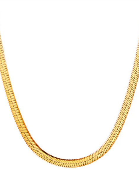 Mens Neckalace |18 Carat Gold Plated Necklace Chain | Mens Gold Plated Chain