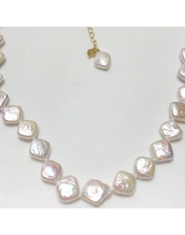 Unique Freshwater Pearl Neckace | 925 Sterling Silver Freshwater Necklace