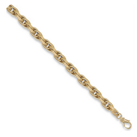 9 Carat Yellow Gold Chain | Solid Gold Prince of  Wales Chain | Women's | Men's Necklace