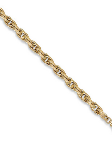 9 Carat Yellow Gold Chain | Solid Gold Prince of  Wales Chain | Women's | Men's Necklace