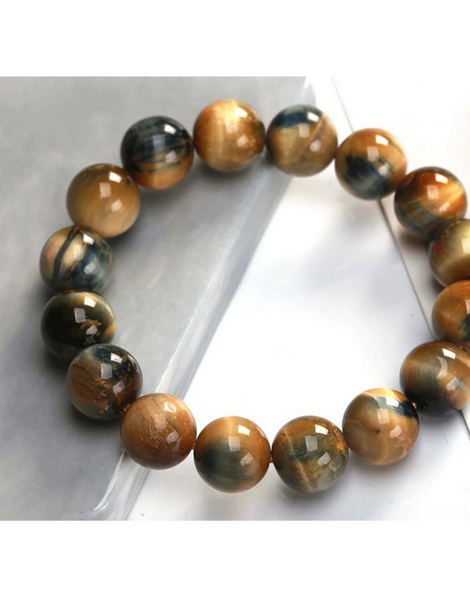 Gemstones Bracelet | Tiger Eyes Stone | Natural Stone Bracelet